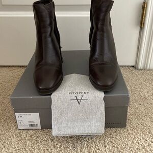 Aquatalia Brown Ankle Boots